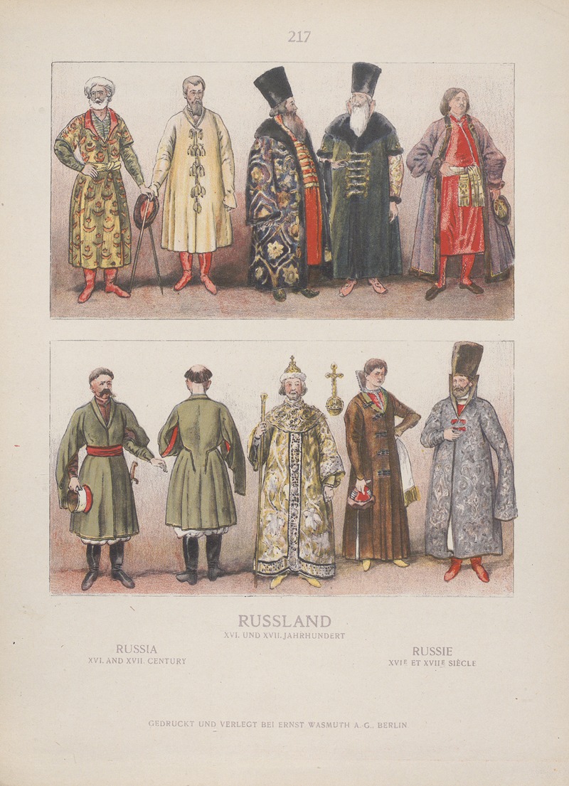 Adolf Rosenberg - Russia; XVI and XVII century