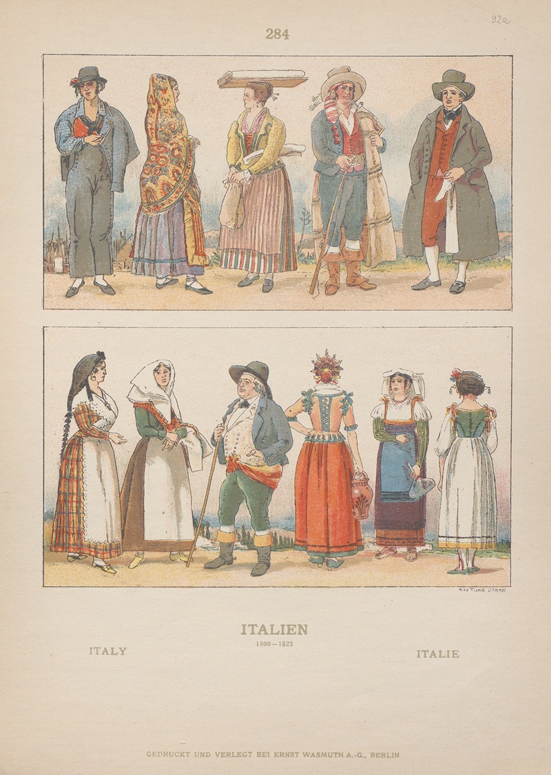 Adolf Rosenberg - Italy