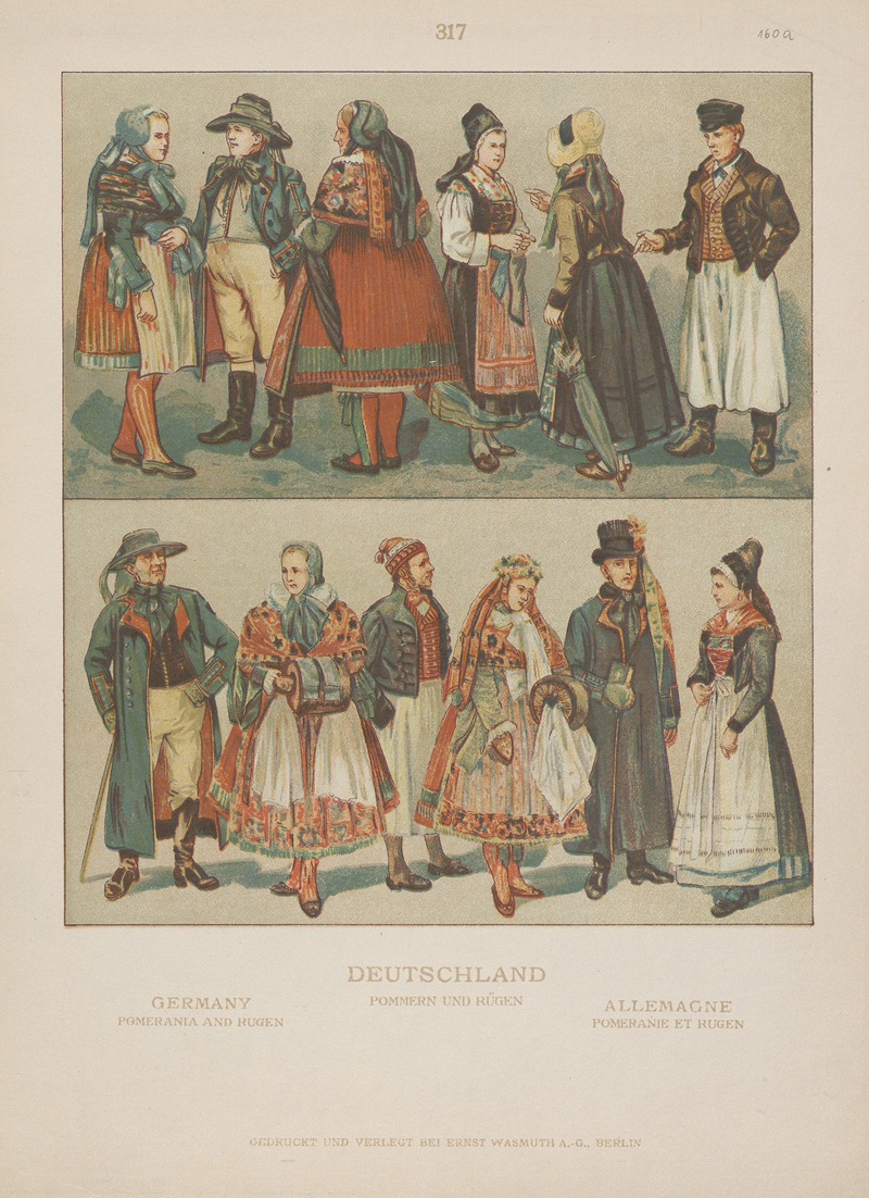 Adolf Rosenberg - Germany; Pomerania and Rugen