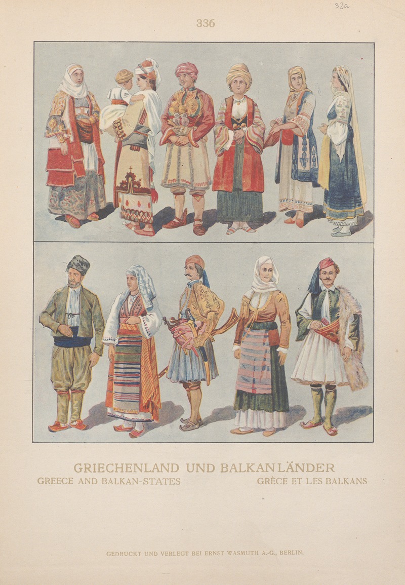 Adolf Rosenberg - Greece and Balkan-states