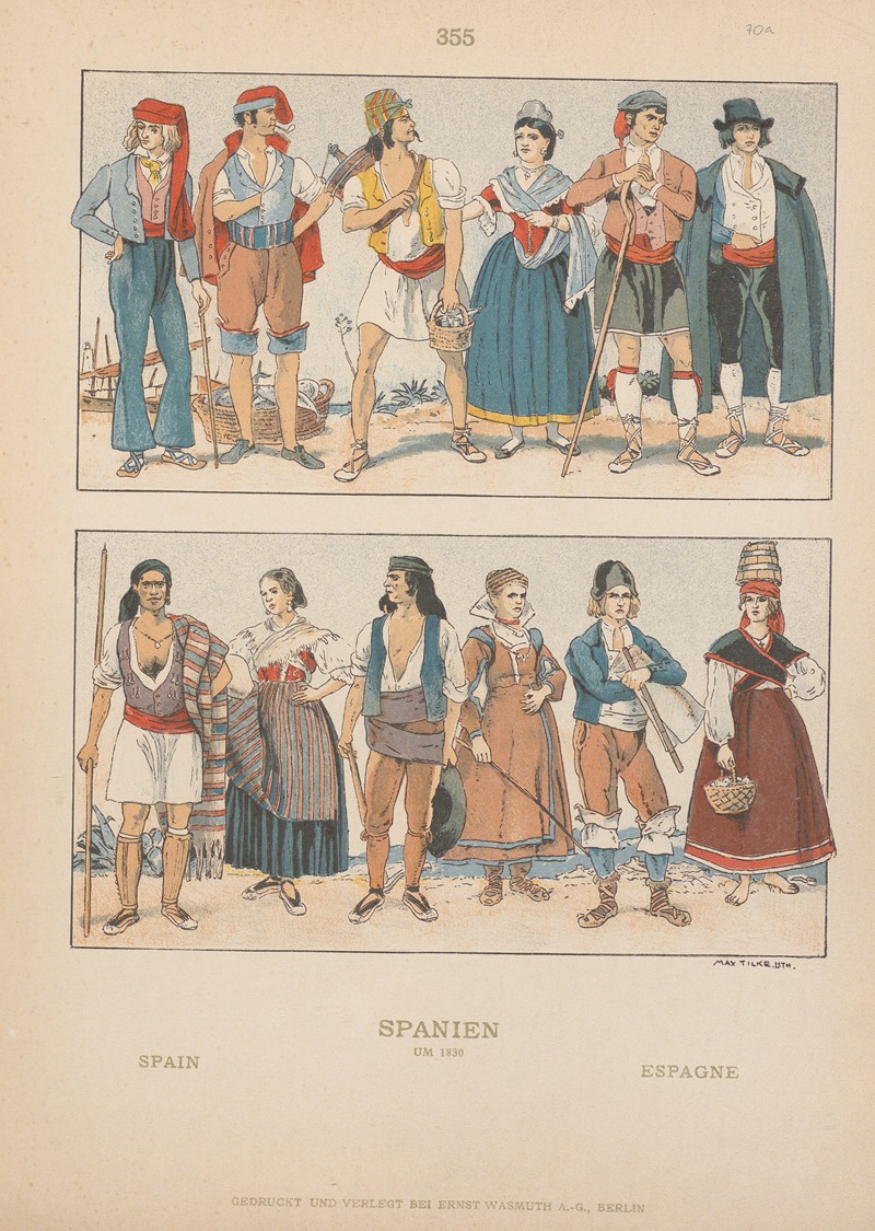 Adolf Rosenberg - Spain