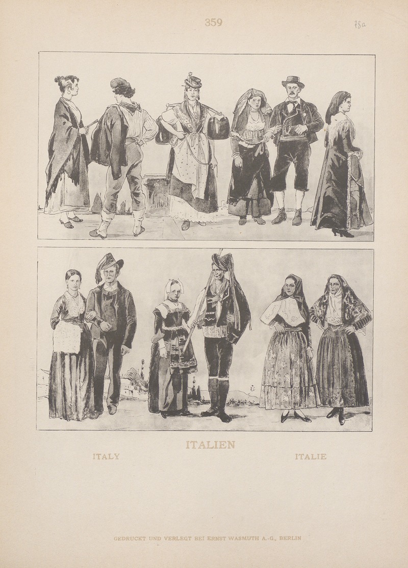 Adolf Rosenberg - Italy