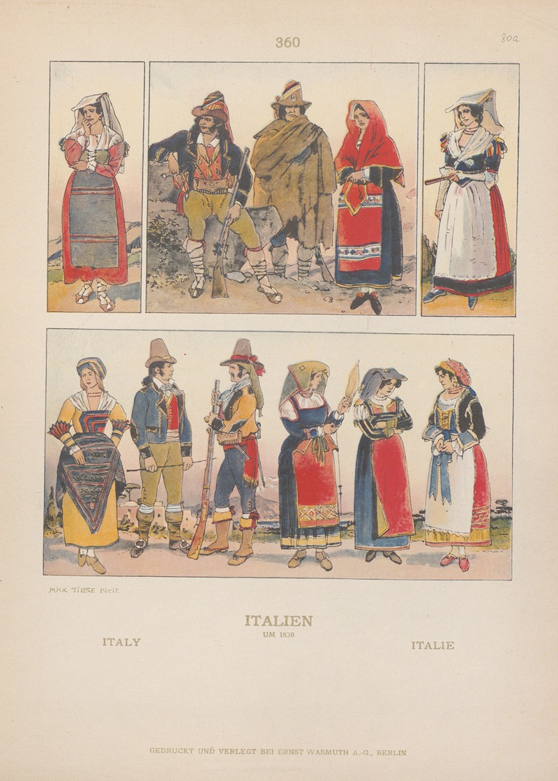 Adolf Rosenberg - Italy