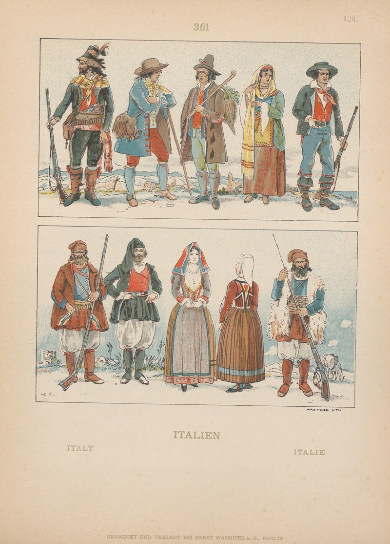 Adolf Rosenberg - Italy