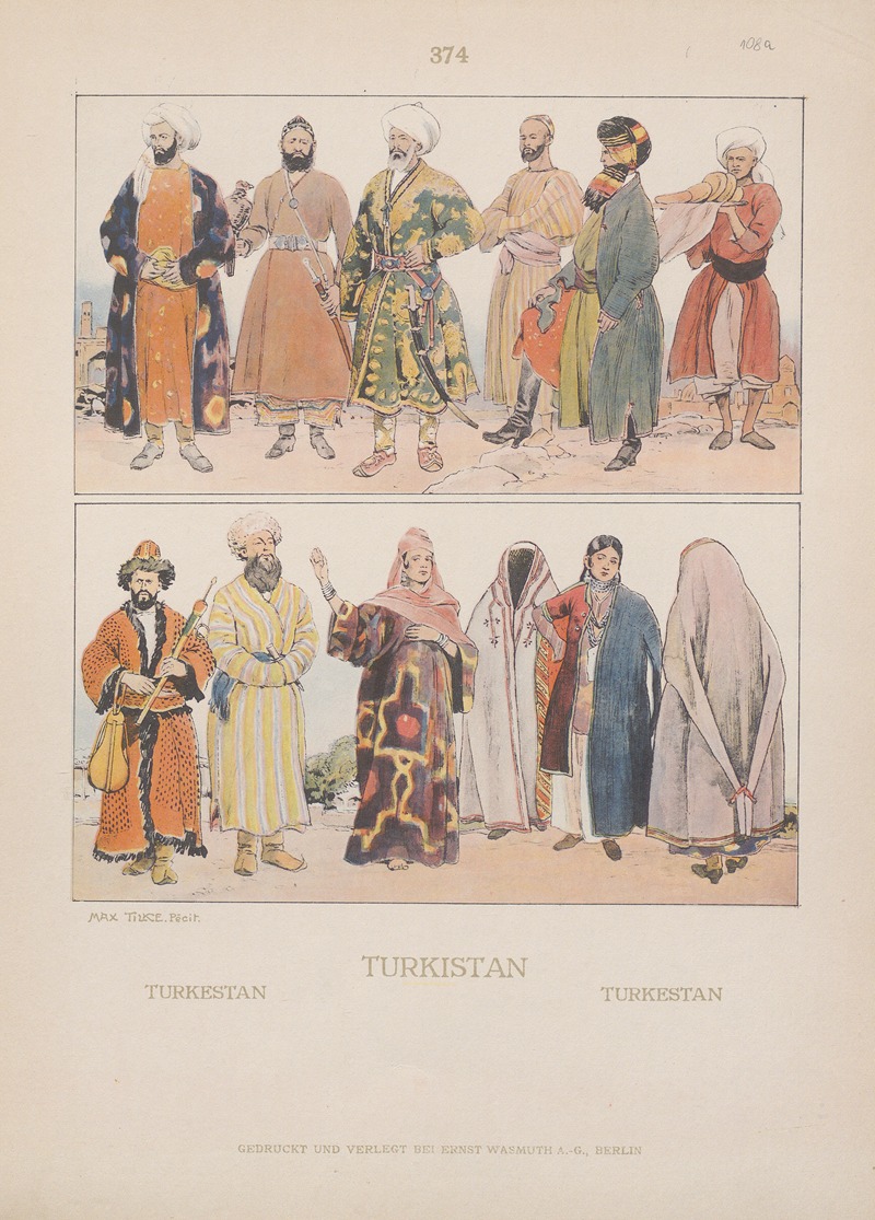 Adolf Rosenberg - Turkestan