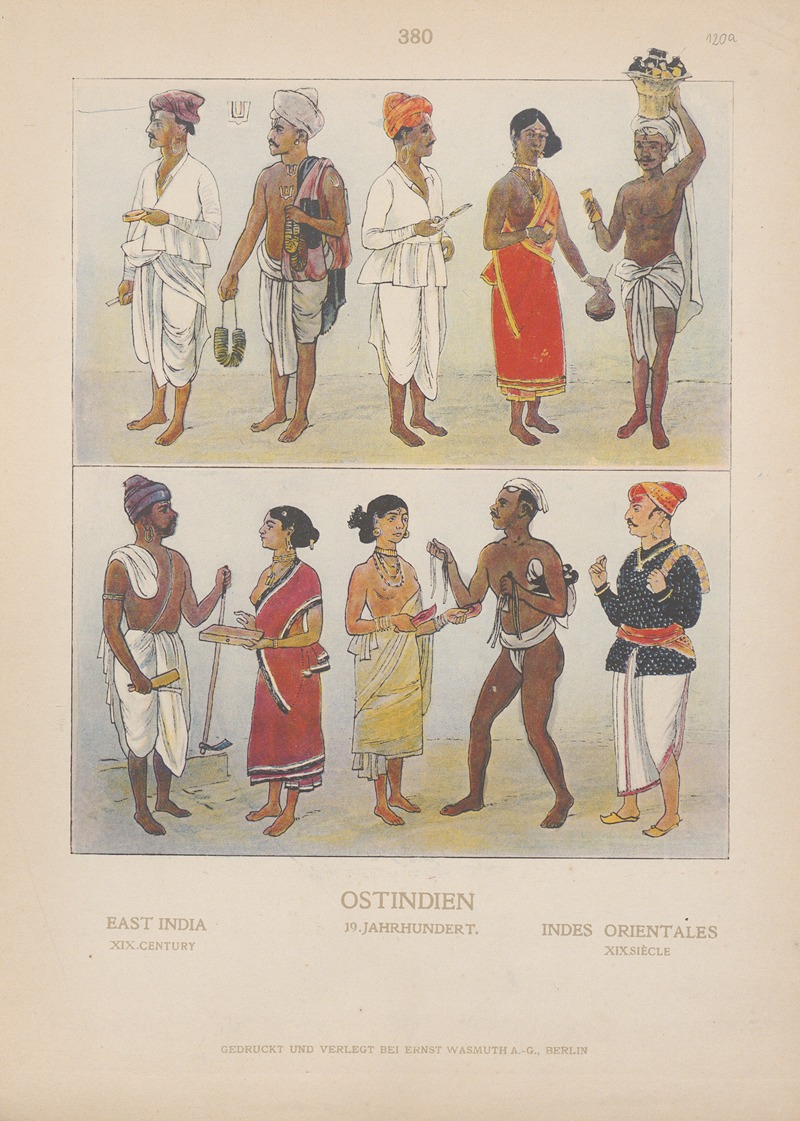 Adolf Rosenberg - East India; XIX century