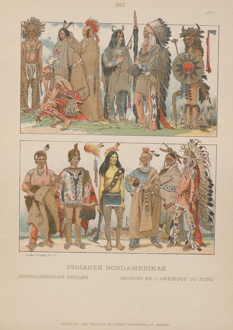 Adolf Rosenberg - North America Indians