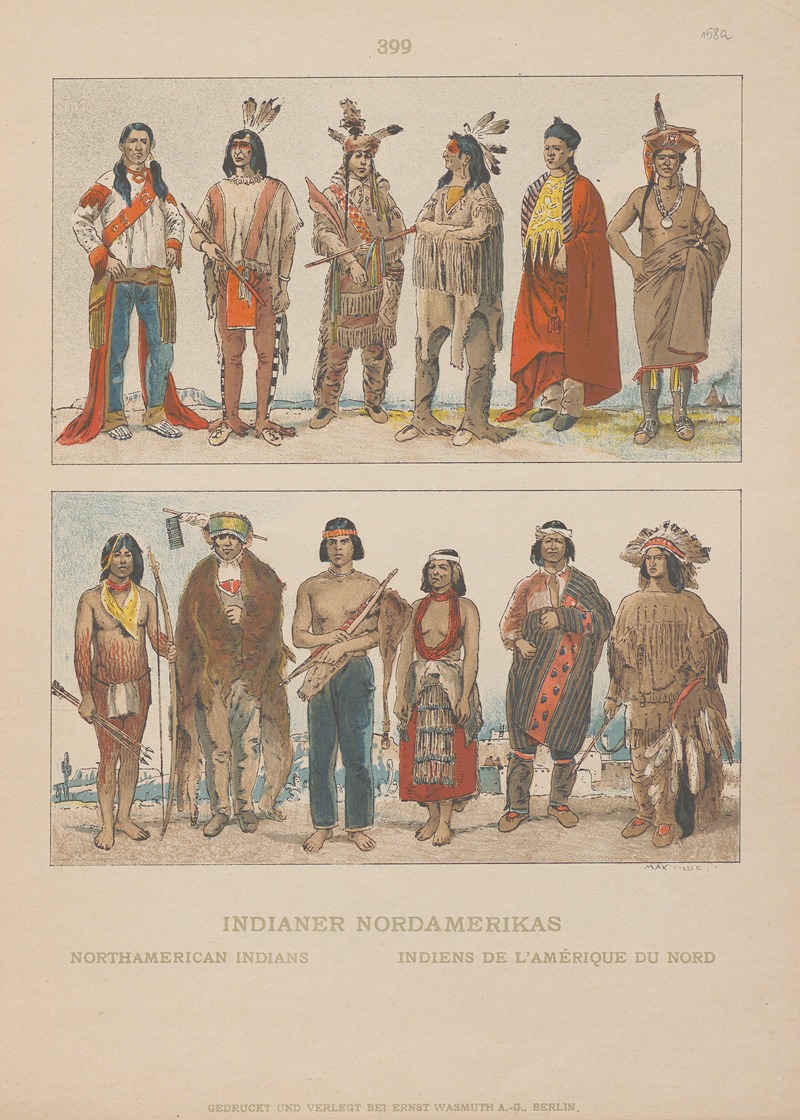 Adolf Rosenberg - North America Indians