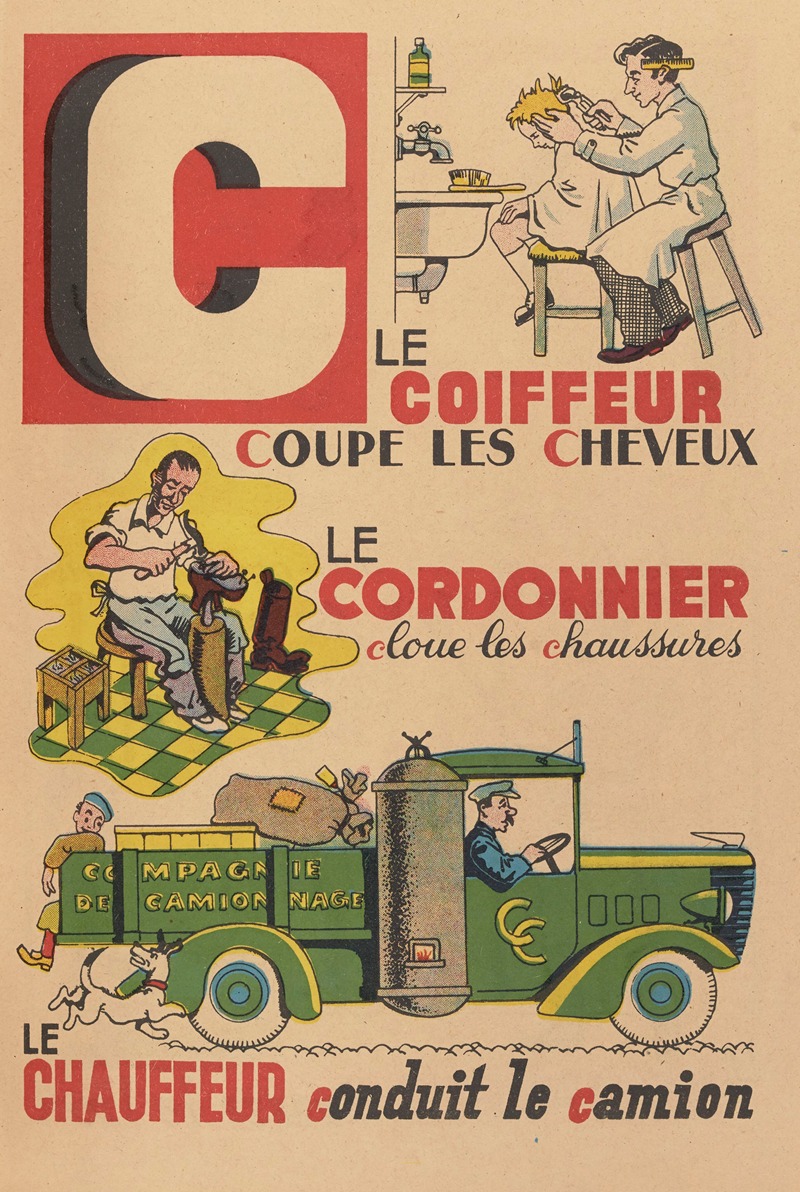 Agence Gutenberg - A. B. C. des Metiers Pl.04