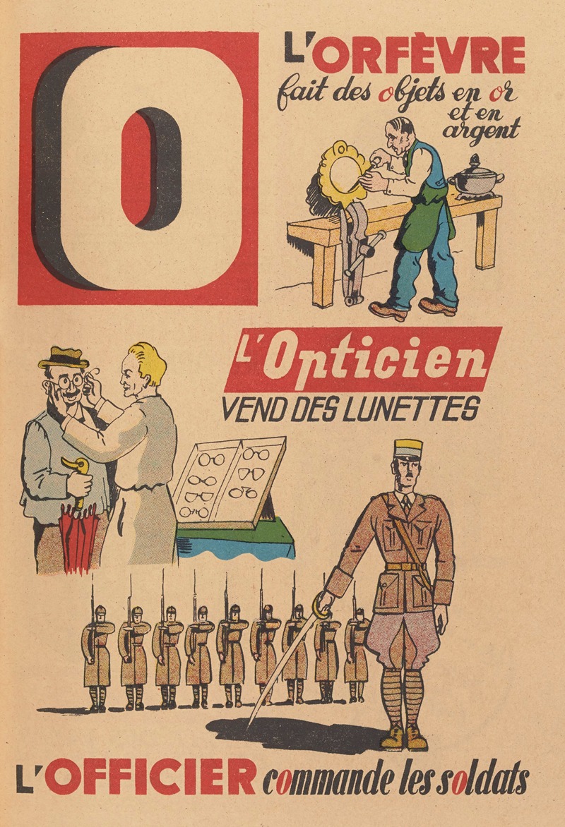 Agence Gutenberg - A. B. C. des Metiers Pl.16