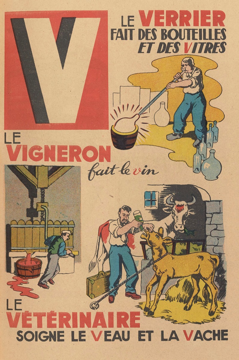 Agence Gutenberg - A. B. C. des Metiers Pl.22