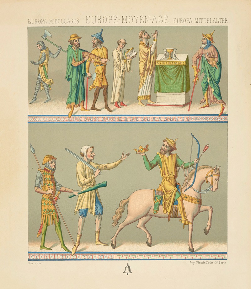 Auguste Racinet - Costumes civils, militaires et religieux
