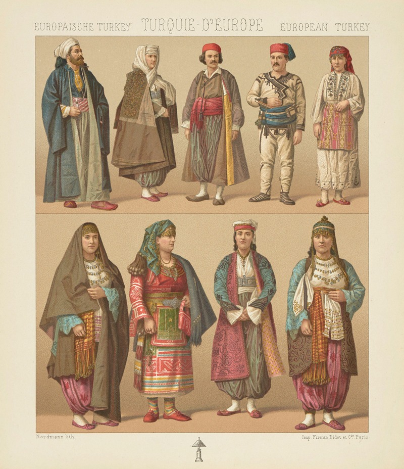 Auguste Racinet - Costumes usuels