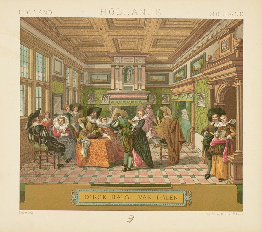 Auguste Racinet - Interieur