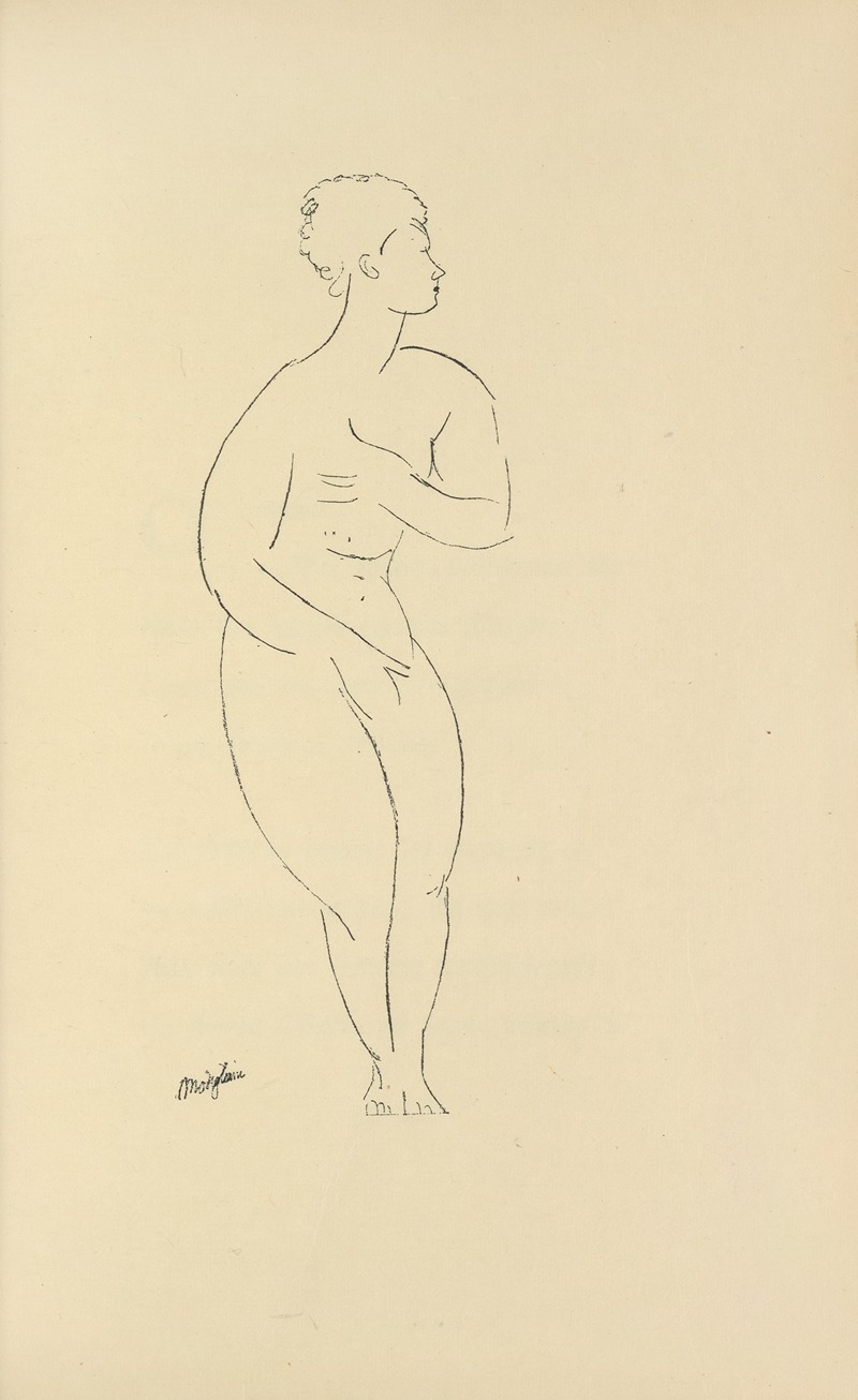 Amedeo Modigliani - Les nymphes Pl.3