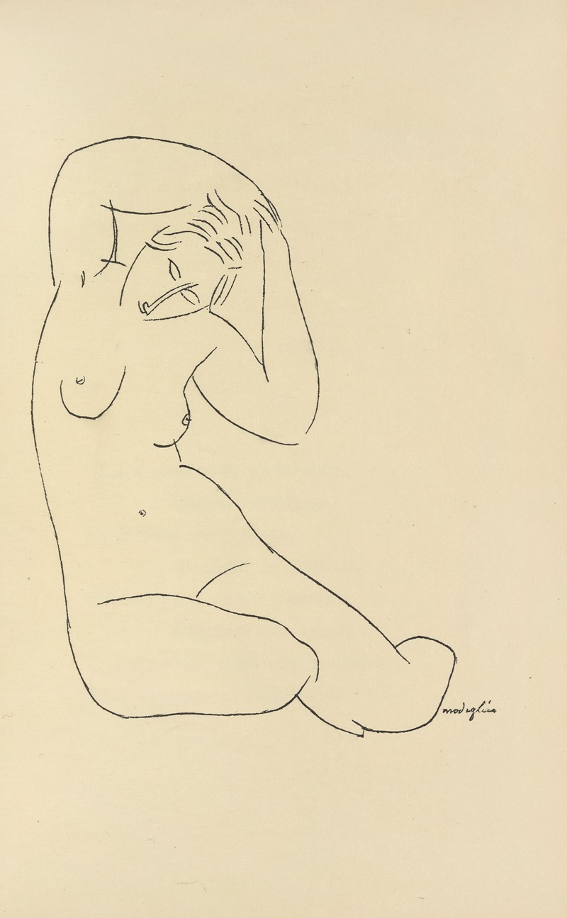 Amedeo Modigliani - Les nymphes Pl.4