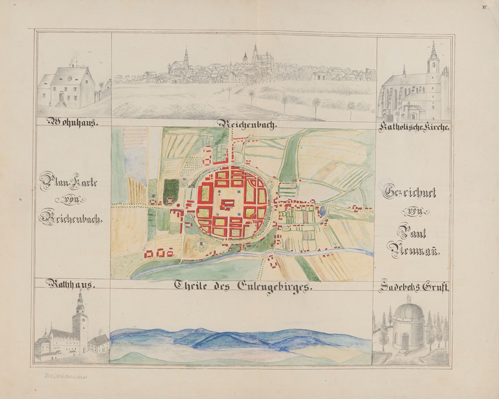 Anonymous - Atlas befindlichen Karten, gezeichnet von Seminaristen Pl.06