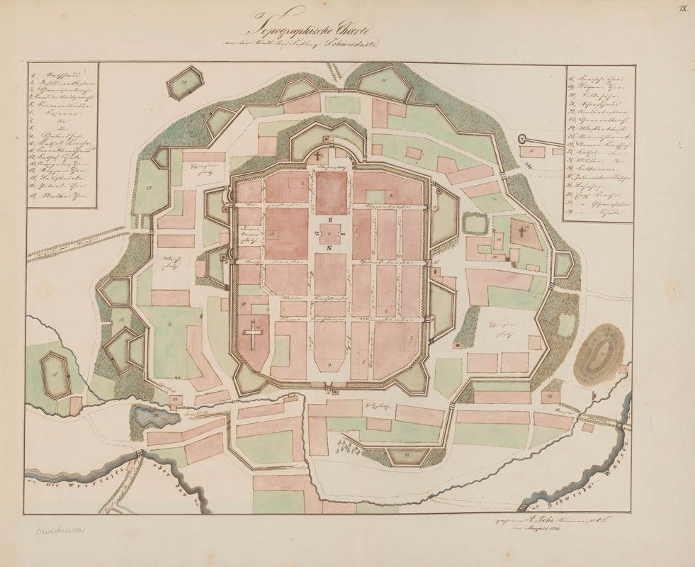 Anonymous - Atlas befindlichen Karten, gezeichnet von Seminaristen Pl.09