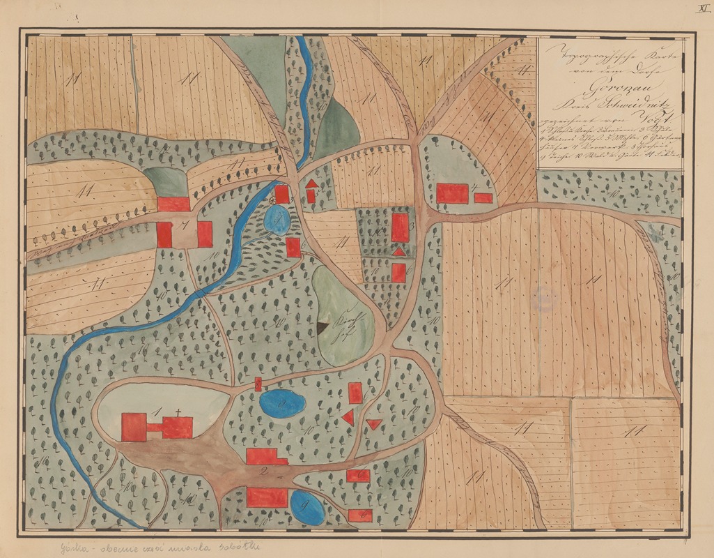 Anonymous - Atlas befindlichen Karten, gezeichnet von Seminaristen Pl.11