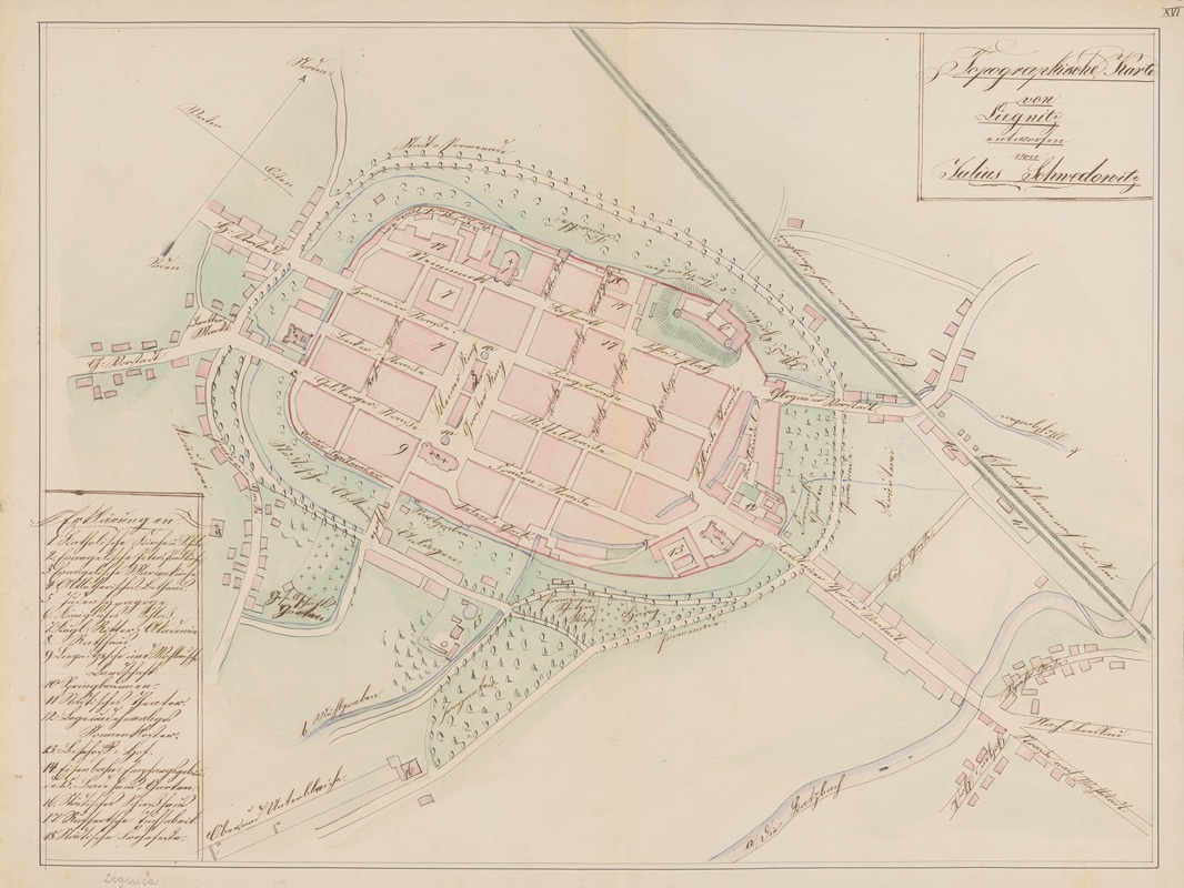 Anonymous - Atlas befindlichen Karten, gezeichnet von Seminaristen Pl.16