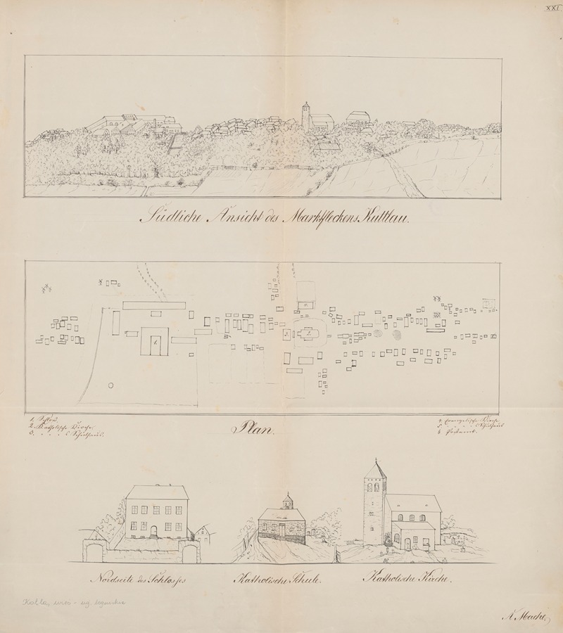 Anonymous - Atlas befindlichen Karten, gezeichnet von Seminaristen Pl.21