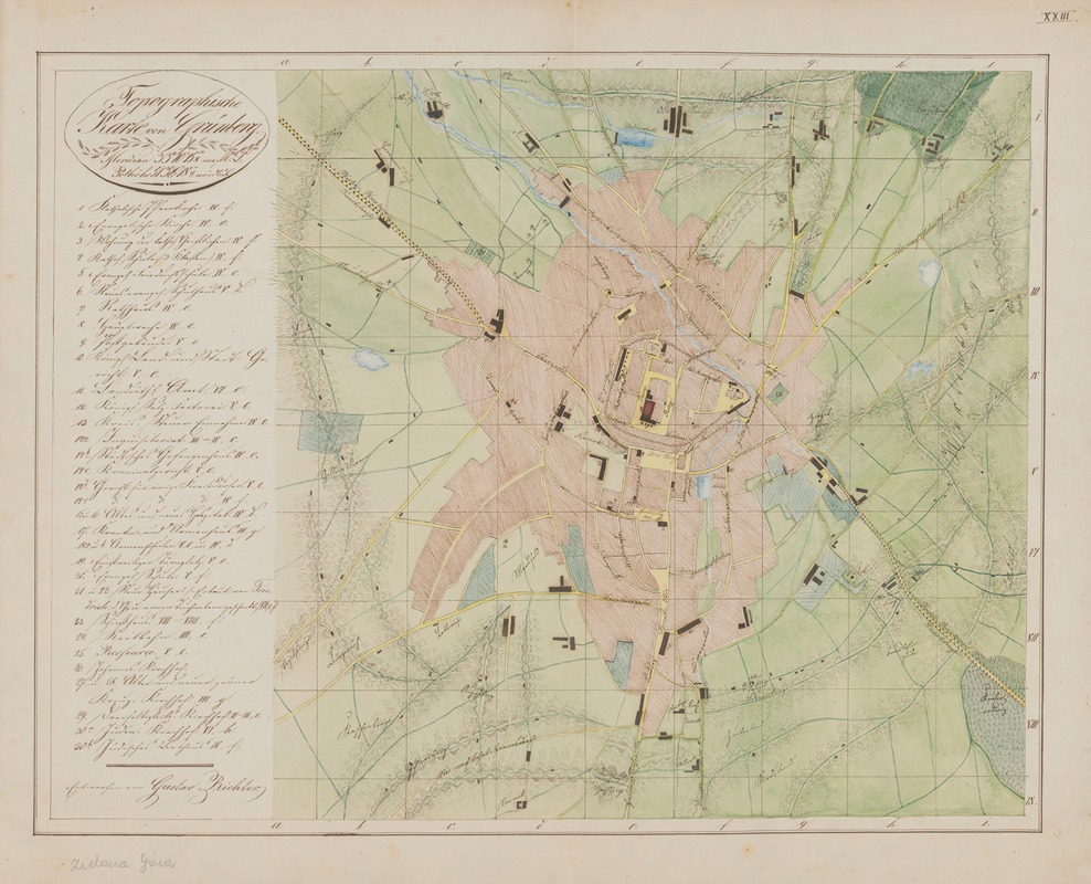 Anonymous - Atlas befindlichen Karten, gezeichnet von Seminaristen Pl.23