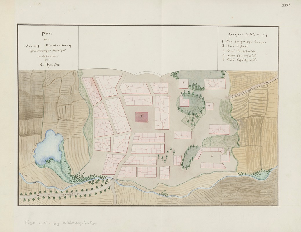 Anonymous - Atlas befindlichen Karten, gezeichnet von Seminaristen Pl.24