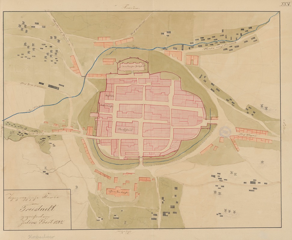Anonymous - Atlas befindlichen Karten, gezeichnet von Seminaristen Pl.25