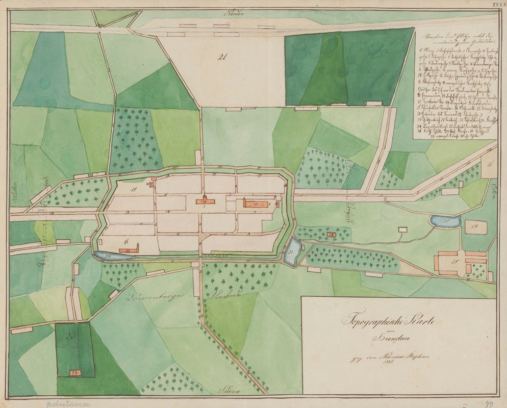 Anonymous - Atlas befindlichen Karten, gezeichnet von Seminaristen Pl.32
