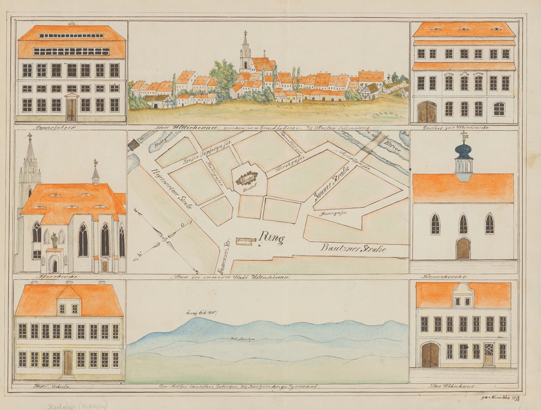 Anonymous - Atlas befindlichen Karten, gezeichnet von Seminaristen Pl.35