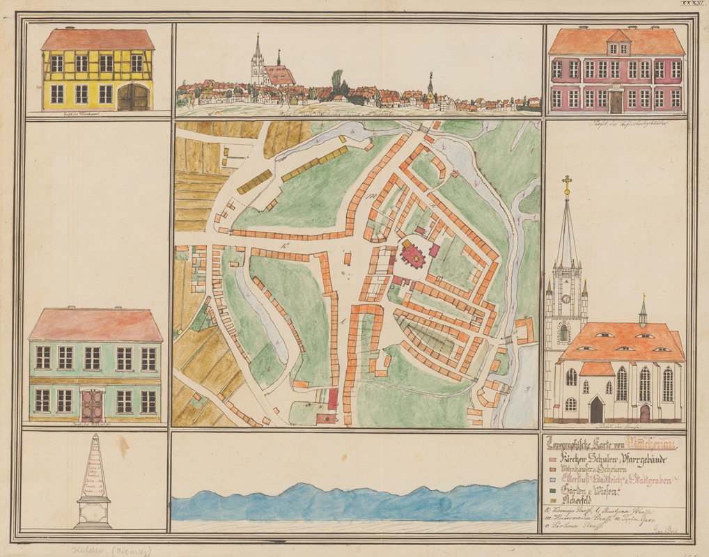 Anonymous - Atlas befindlichen Karten, gezeichnet von Seminaristen Pl.36