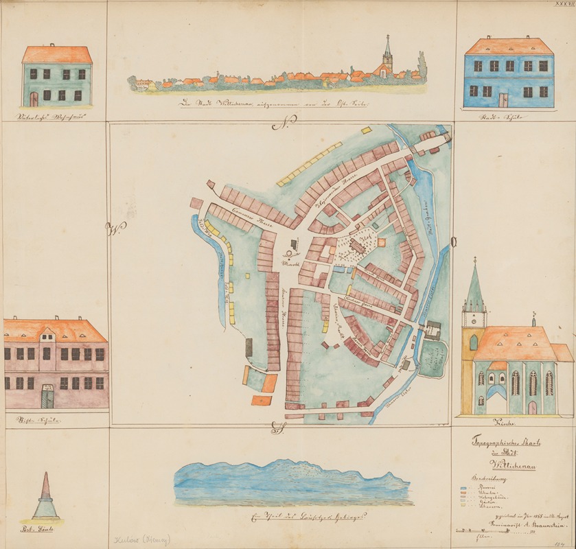 Anonymous - Atlas befindlichen Karten, gezeichnet von Seminaristen Pl.37