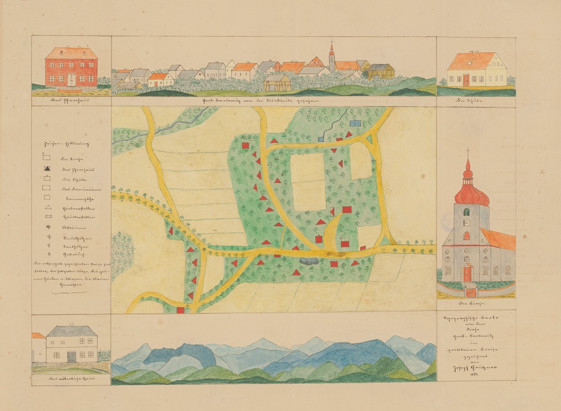 Anonymous - Atlas befindlichen Karten, gezeichnet von Seminaristen Pl.38