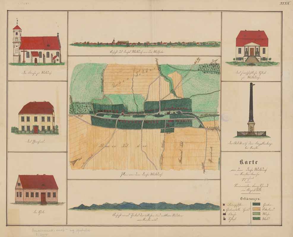 Anonymous - Atlas befindlichen Karten, gezeichnet von Seminaristen Pl.39
