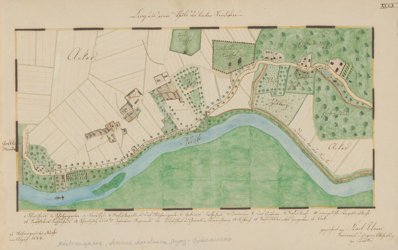 Anonymous - Atlas befindlichen Karten, gezeichnet von Seminaristen Pl.40