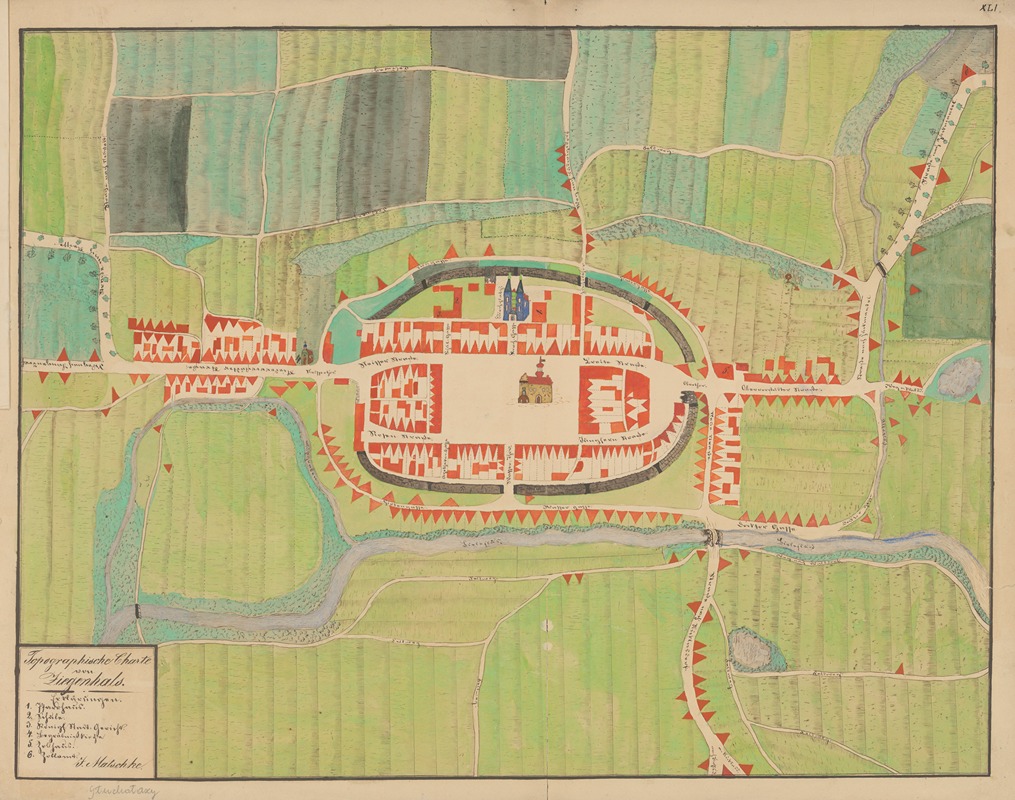 Anonymous - Atlas befindlichen Karten, gezeichnet von Seminaristen Pl.41