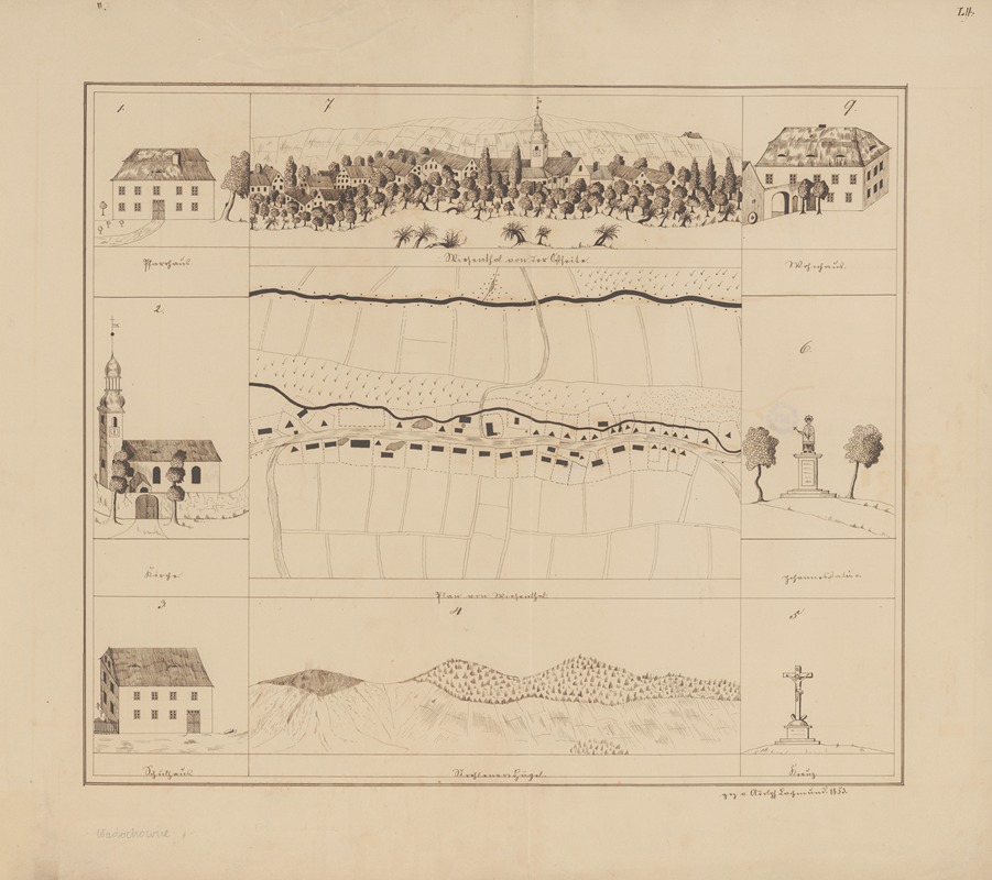 Anonymous - Atlas befindlichen Karten, gezeichnet von Seminaristen Pl.52
