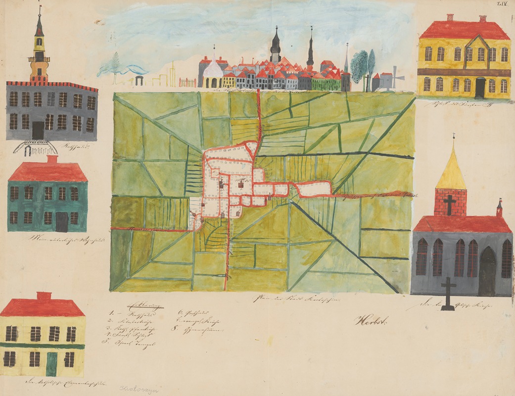 Anonymous - Atlas befindlichen Karten, gezeichnet von Seminaristen Pl.54