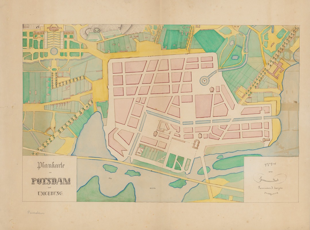 Anonymous - Atlas befindlichen Karten, gezeichnet von Seminaristen Pl.55