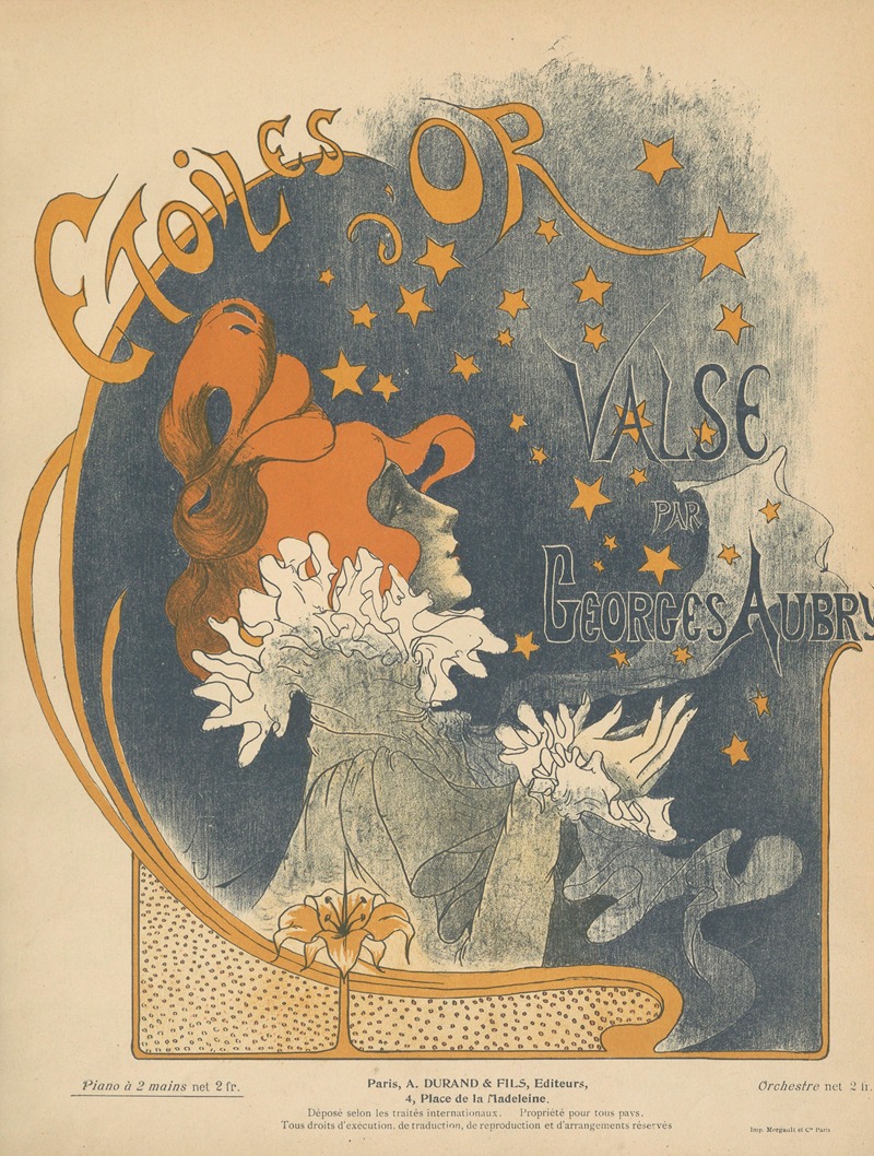 Anonymous - Étoiles d’or; valse