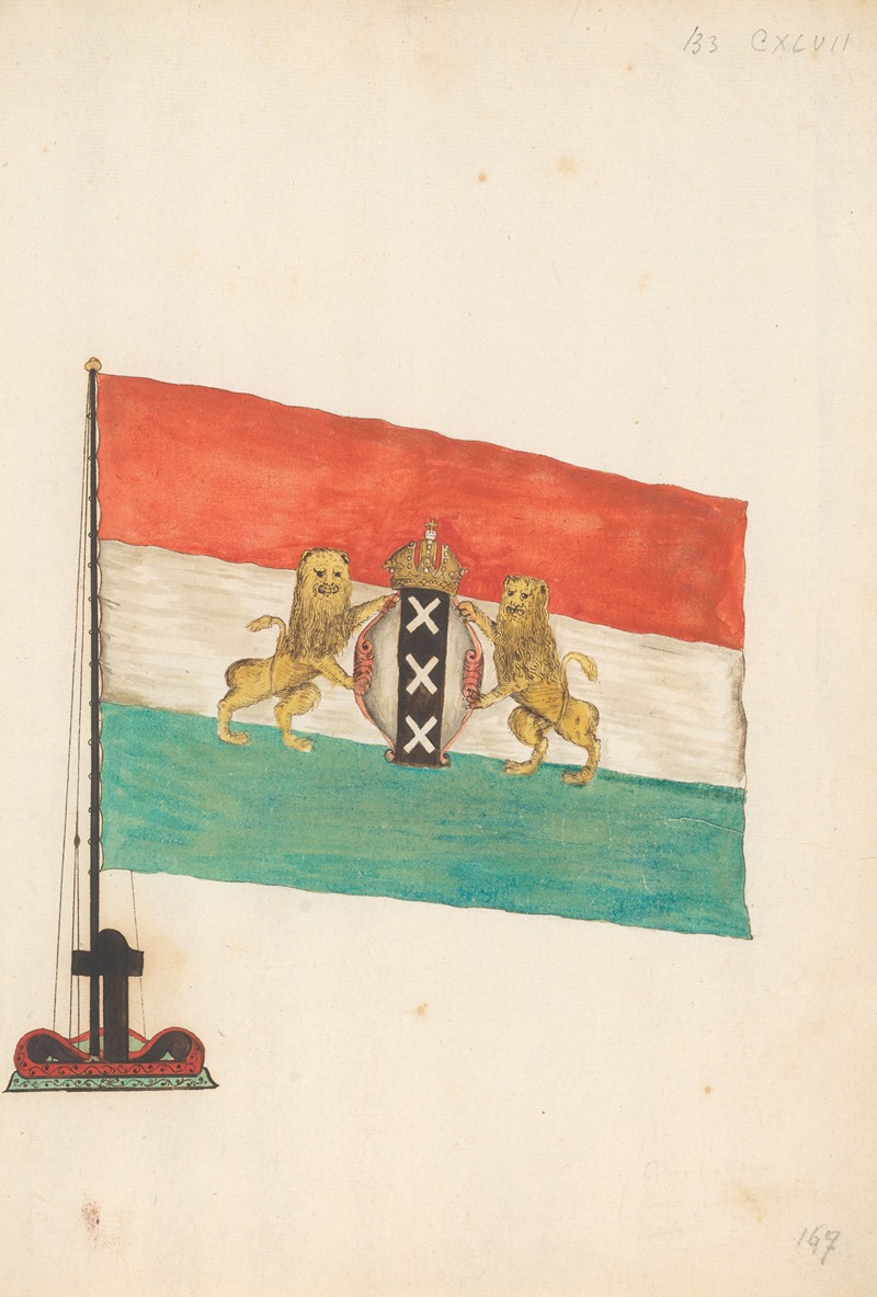 Anonymous - Flag of Amsterdam