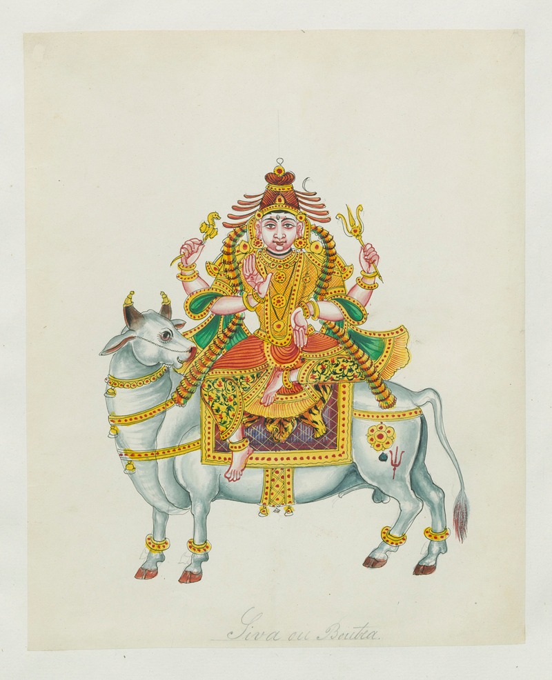 Anonymous - Paintings from the Chidambaram Shrine Pl.003