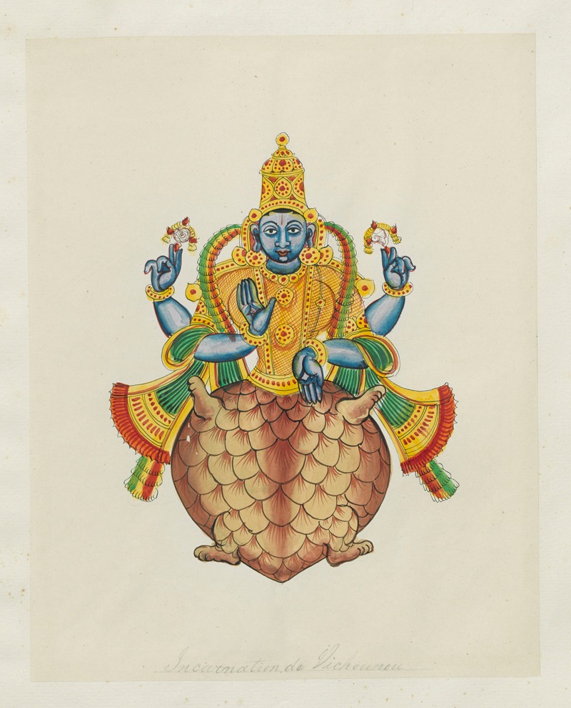 Anonymous - Paintings from the Chidambaram Shrine Pl.005