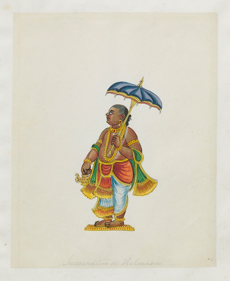 Anonymous - Paintings from the Chidambaram Shrine Pl.006
