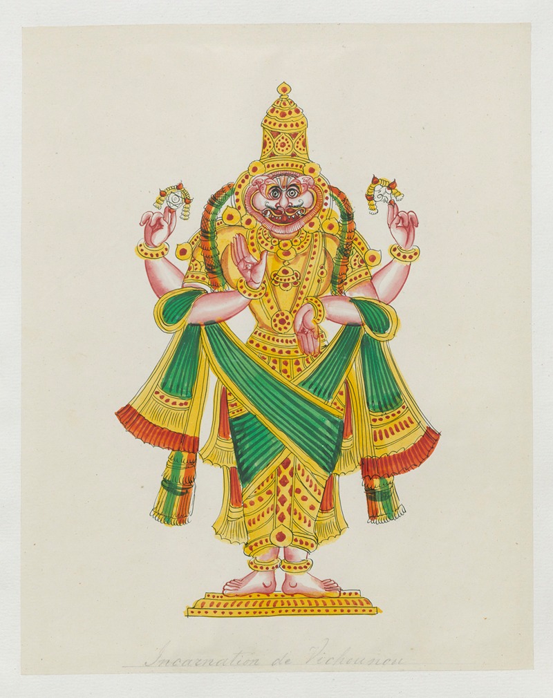 Anonymous - Paintings from the Chidambaram Shrine Pl.008