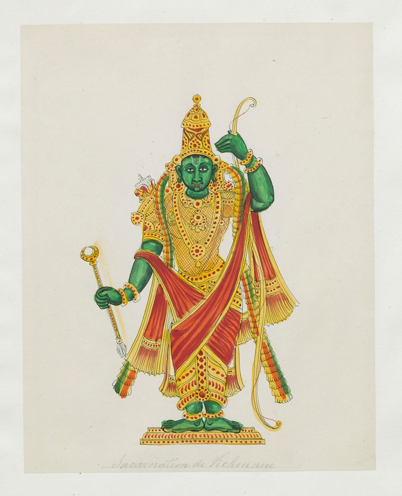 Anonymous - Paintings from the Chidambaram Shrine Pl.011