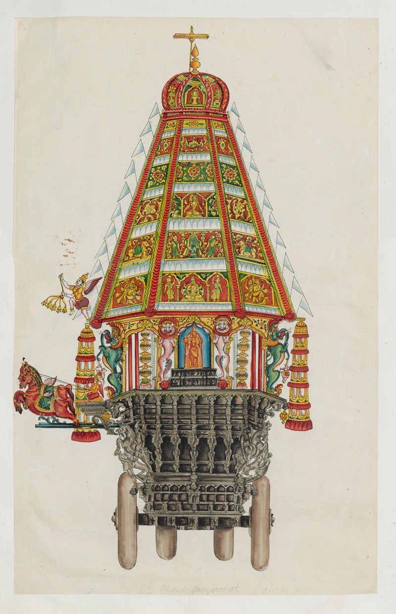 Anonymous - Paintings from the Chidambaram Shrine Pl.014