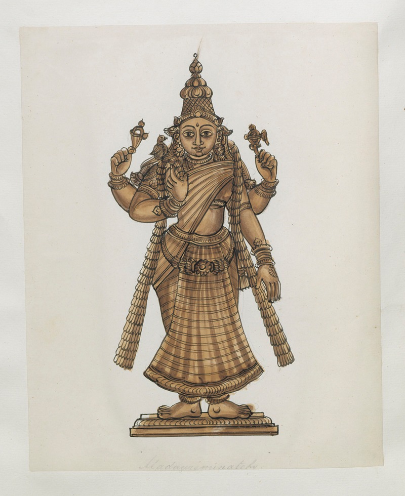 Anonymous - Paintings from the Chidambaram Shrine Pl.016