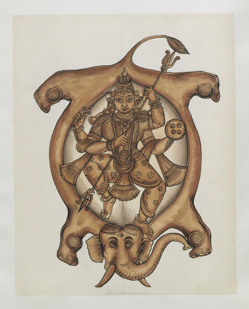 Anonymous - Paintings from the Chidambaram Shrine Pl.019