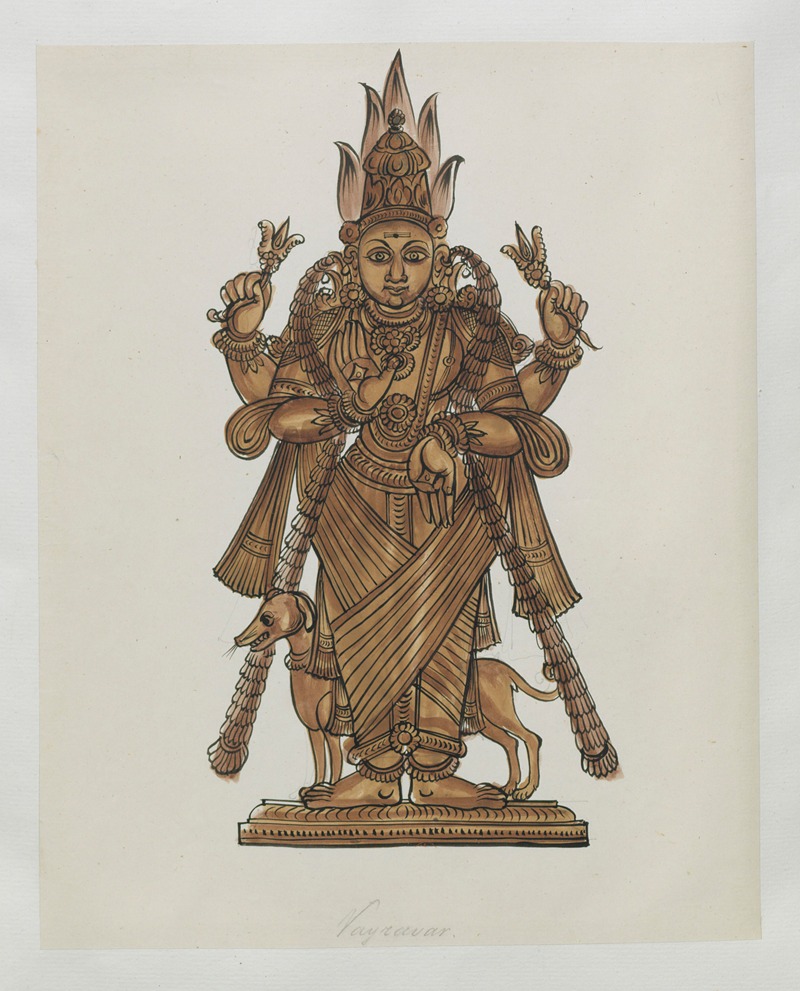 Anonymous - Paintings from the Chidambaram Shrine Pl.025